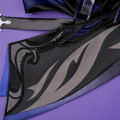 Genshin Impact Kyryll Chudomirovich Flins Cosplay Costume Wig Uniform Outfit Carnival Halloween Party for Women Men Role Play