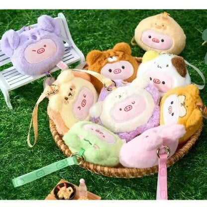 【 In Stock 】 Genuine Sweetheart Pig Aromatherapy Plush Pendant Blind Box Book Packaging Accessories Children'S Toys Pendants