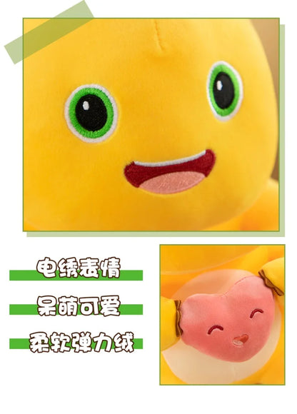 Hot Kawaii Plush Doll Love Yellow Embracing Flower Milk Dragon Dinosaur Doll Cute Plush Stuffed Pillow Soft Doll Birthday Gift