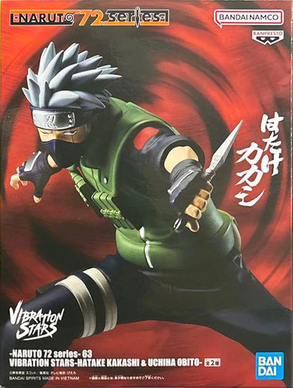 Banpresto Naruto Vibration Stars Hatake Kakashi Uchiha 130-160mm PVC Model