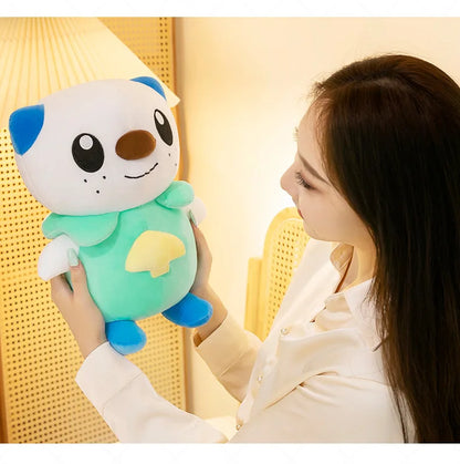 35/80cm Oshawott Pokemon Plush Toys Large Anime Doll Cute Pillow Cartoon Samurot Pokémon Plushie Stuffed Gift for Kids Christmas