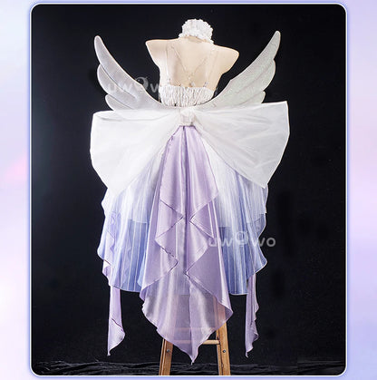 LAST BATCH UWOWO Unicorn Cosplay Game Azurr Lanee Unicorn (Retrofit) Cosplay Costume Dress Halloween Costume