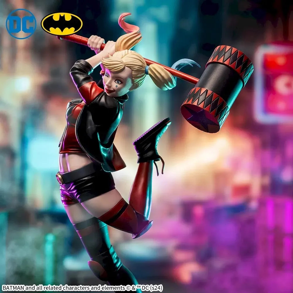 Harleen Quinzel Action Figure Genuine Sega Harley Quinn Figures Model The Clown'S Girl Statue Customized Toys Kid Birthday Gifts