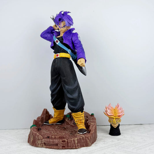 23CM Dragon Ball Z Anime Figurine Trunks Figure Super Saiyan Trunks Pvc Model Statue Doll Collection Decoration Toys Gift
