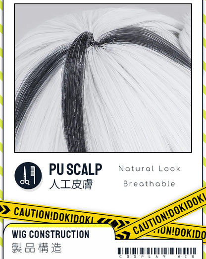 IN STOCK Luuk Hcrsscn Galbrenr Zani Ciaccona Camellya Scar Danjin Youhu Wig Game Wuthering Waves DokiDoki Women Men Wig Free Cap