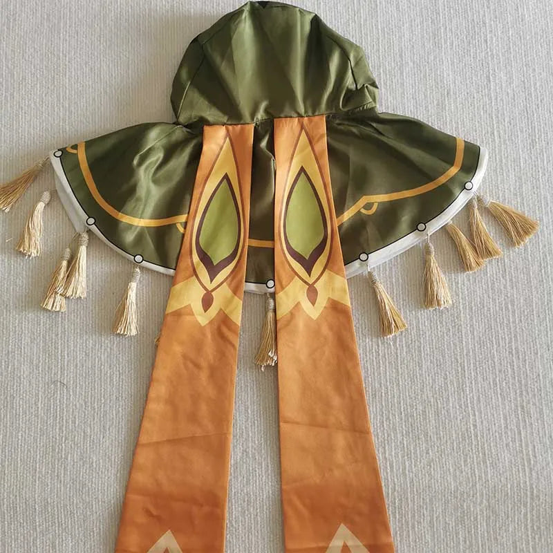 Genshin Impact Collei Cosplay Costume Adult Cotton Polyester Set