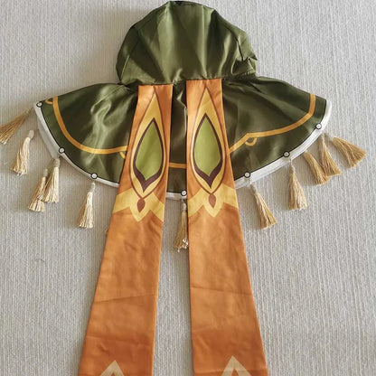 Genshin Impact Collei Cosplay Costume Adult Cotton Polyester Set