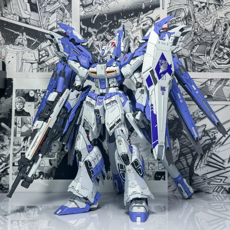 In Stock VT V-TIGER RX-93-ν2 Hi-V MG 1/100 HI-NU VT01 Assembly Model Kit Toys Alloy Skeleton Anime Action Figure Robot Gifts