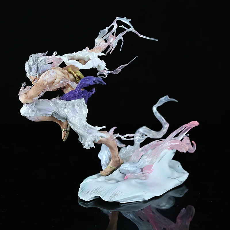 2025 22cm One Piece Handheld Gk Iron Curtain Nika Luffy Second Generation Double Headed Removable Model Ornament Birthday Gift