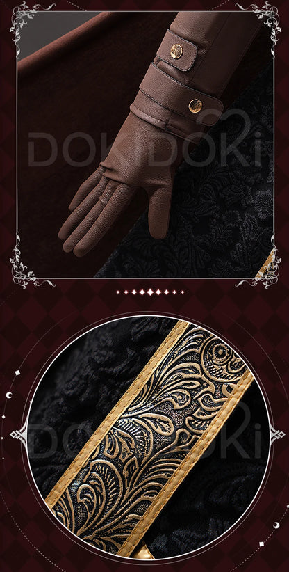 IN STOCK Lady Maria Cosplay Costume Game Bloodborne【S-2XL】DokiDoki-R Women Halloween Costume Hat Plus Size