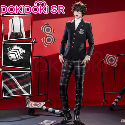IN STOCK Amamiya Ren Cosplay Costume【S-2XL】DokiDoki-SR Men School Uniform Halloween Plus Si