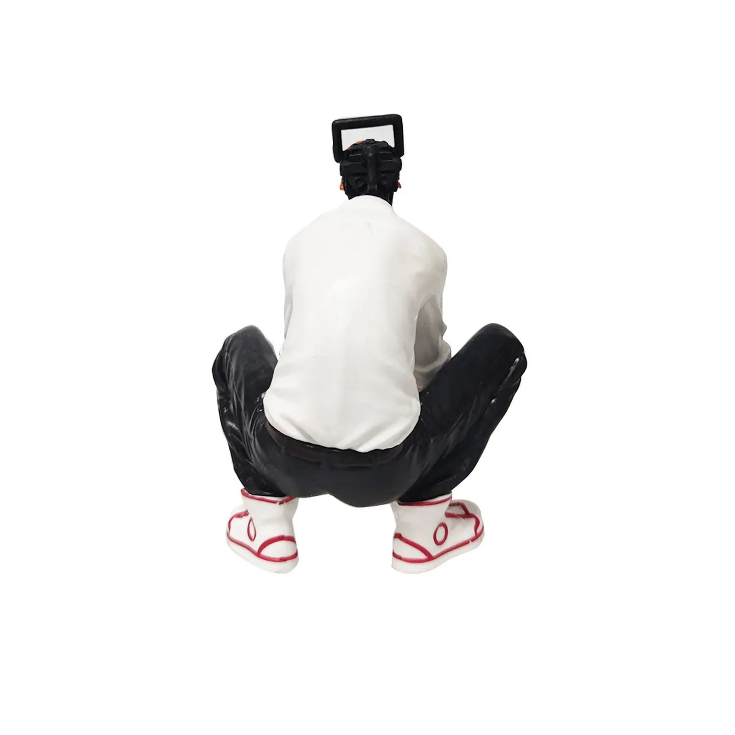 Viral Chainsaw Man Denji Collectible Figure - Car & Room Dual-Use Decoration, Poseable Doll, Christmas & New Year Holiday