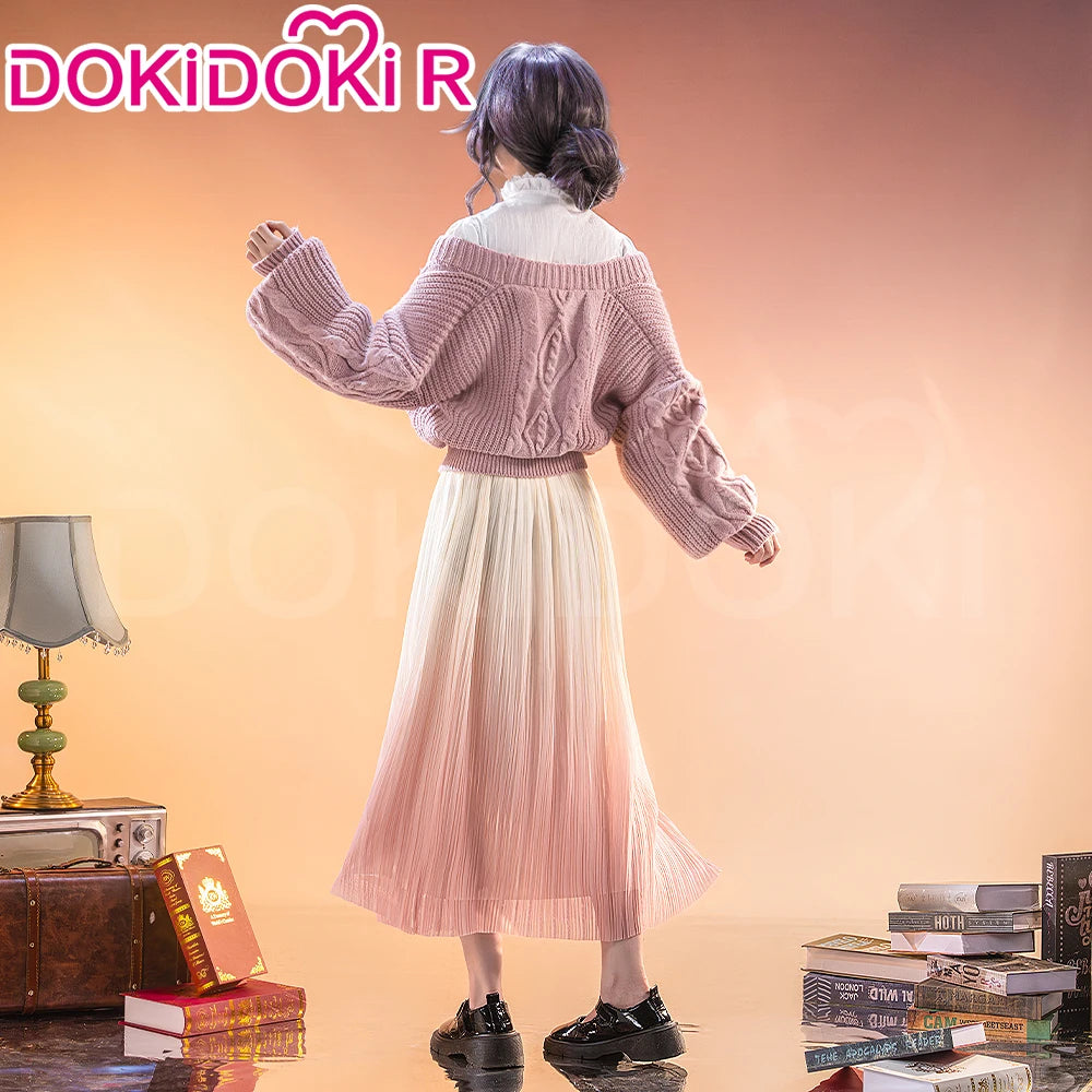 IN STOCK Waguri Kaoruko Cosplay Costume Anime The Fragrant Flower Blooms with Dignity DokiDoki-R Women Suit Halloween Cosplay