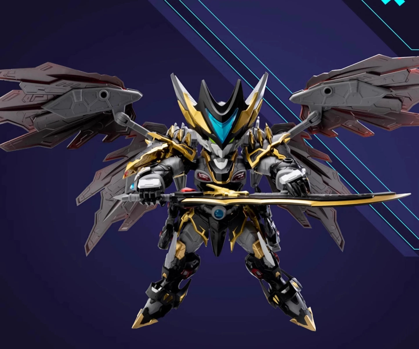 MOTOR NUCLEAR MNPQ-XH04 SD Series Q-Version Pre-Assembled Alloy Skeleton Action Figure Collectible Assembly Model Toy Boy Gifts