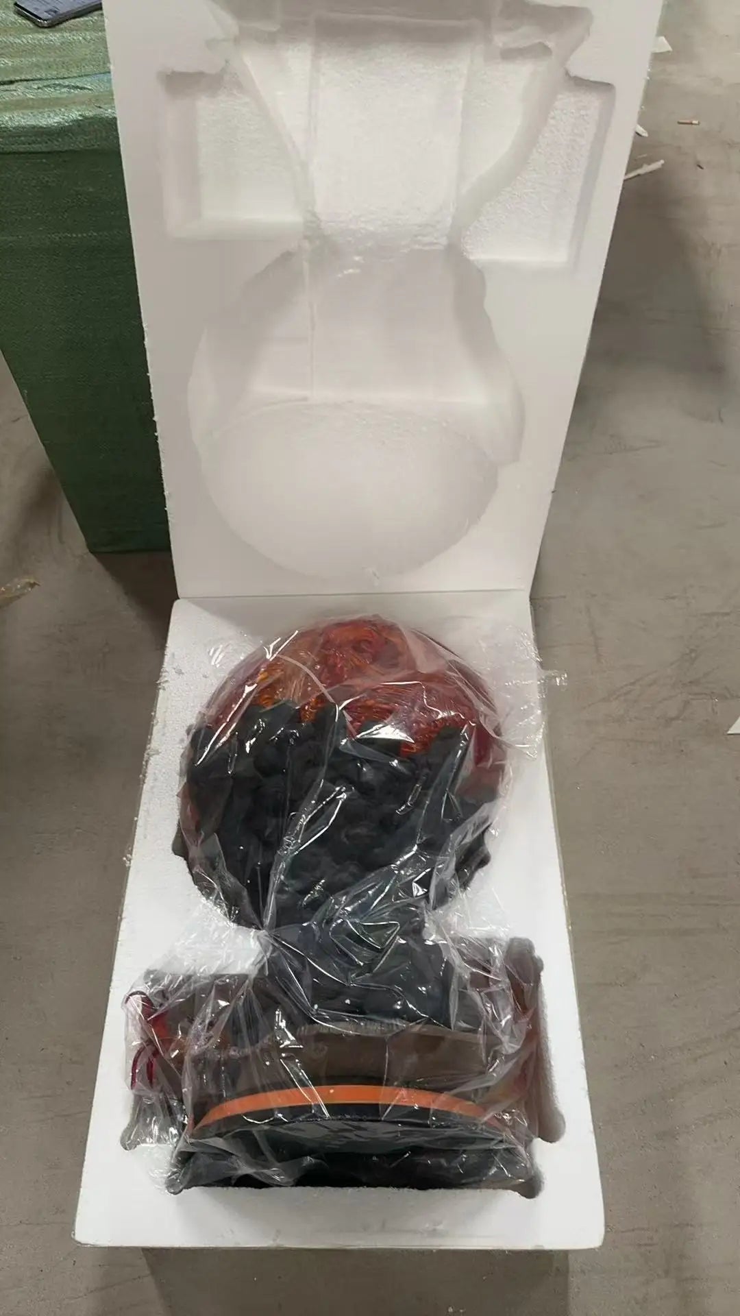 One Piece Great Flame Ring Statue Portgas·D· Ace Model Boxed Glowing 16 Colors Figure Collectible Toys & Hobbies Action Figures