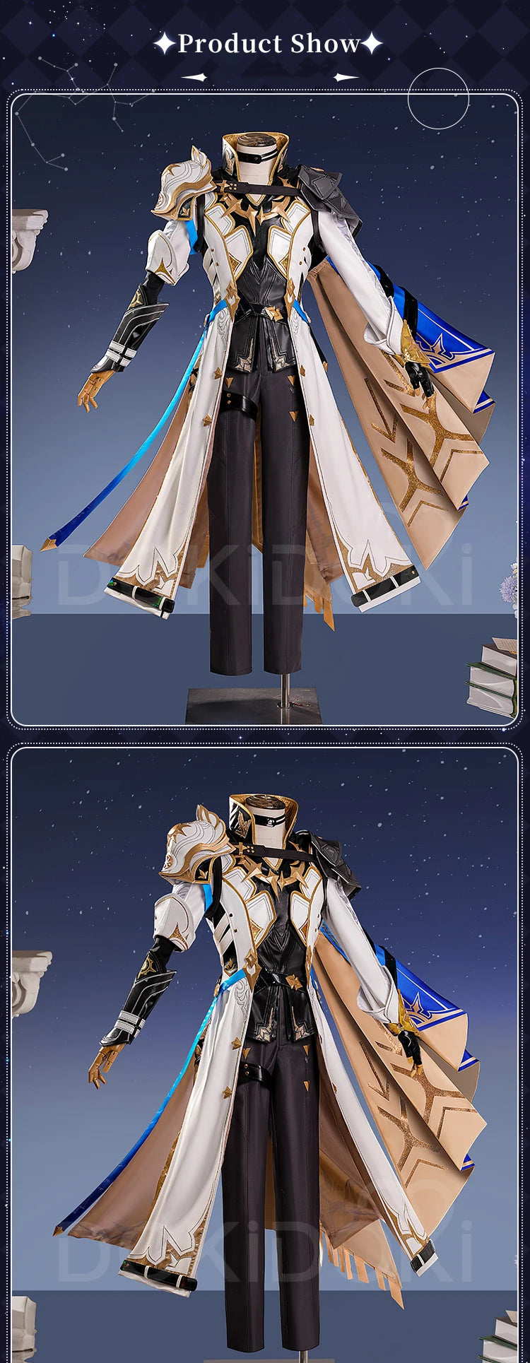 IN STOCK Phainon Cosplay Costume Game Honkai: Star Rail【XS-2XL】DokiDoki-R HSR Men Costume Phainon Halloween Cosplay Plus Size