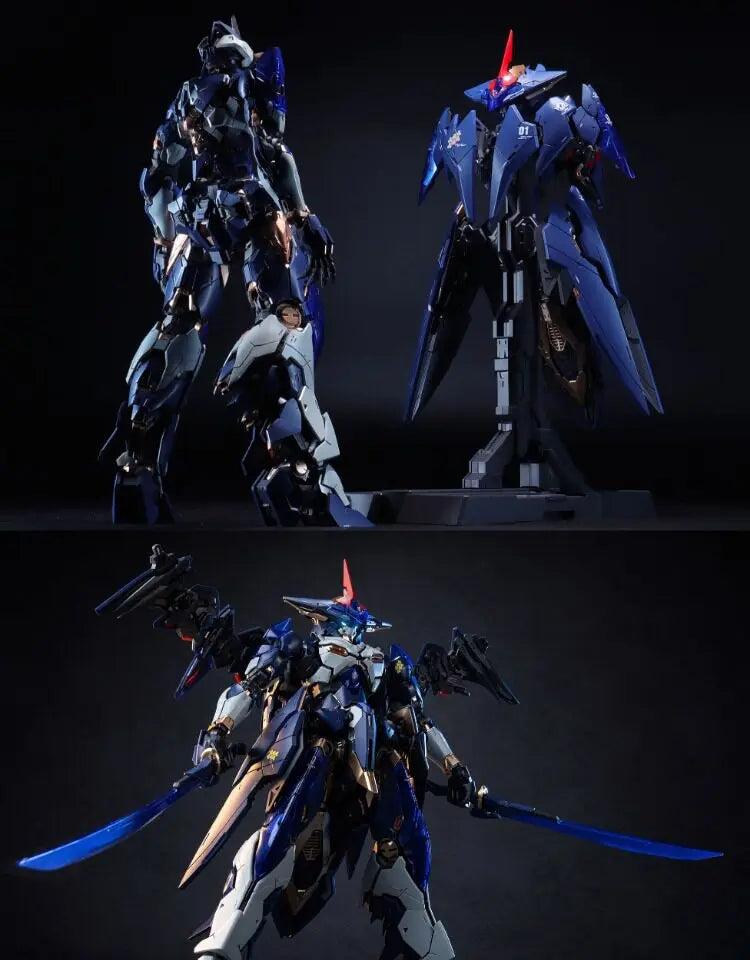 XIAOT Burning Steel Heavy Industry DP Escort Agency Project 01 Ling Yao MG 1/100 Anime Doll Assembly Mecha Model