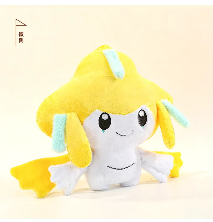 30-75CM Big Size Pokémon Jirachi Plushies Cartoon Anime Peluche Comfortable Soft Doll Kawaii Ornament Children's Toy Gifts