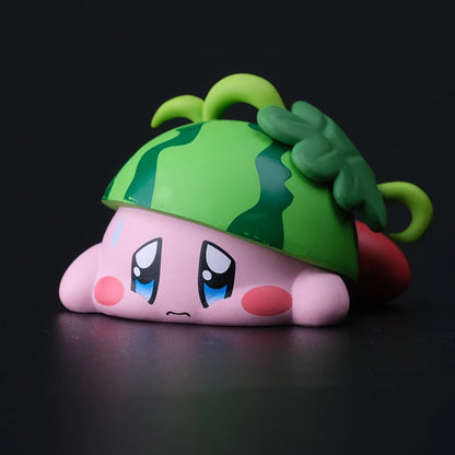 Hot 6Pcs/Set Star Kirby Anime Figure Toys with Kirby Cartoon PVC Cute Action Figure Doll Toy Gift