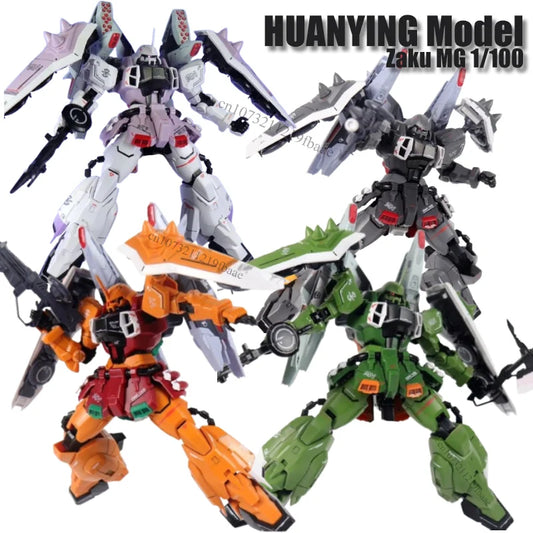 HUANYING Model ZAKU MG 1/100 ZGMF-1001/M BLAZE ZAKU PHANTOM Assembly Model Kit Toy Action Figures Plastic Model Kit Gift