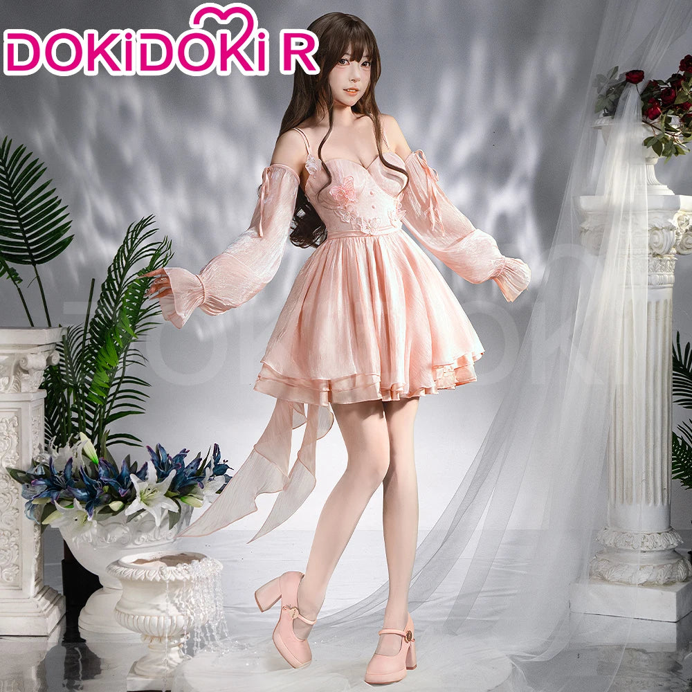 IN STOCK Dreamy Heart Heroine MC Hunter Cosplay Costume Game Love and Deepspace【S-3XL】DokiDoki-R Rafayel Women Halloween Dress