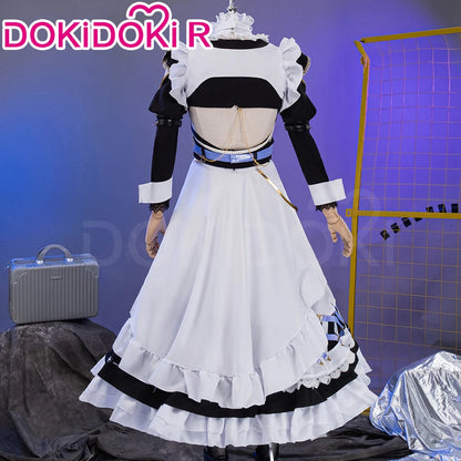 Blade Cosplay Costume Game Nu: Carnival Cosplay【S-2XL】DokiDoki-R Men Sexy Maid Costume Dress Blade Halloween Cosplay Plus Size