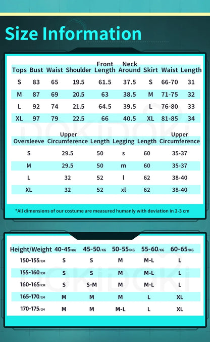 IN STOCK Mikuu Cosplay Costume DokiDoki-R Mikku Cosplay Women Cute Short Dress Costume Mikuu Cosplay Christmas