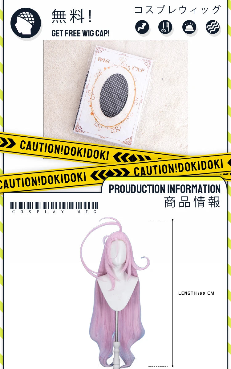 IN STOCK Lauma Aino Sandrone Wig Game Genshin Impact Cosplay Wig DokiDoki Nod-Krai Women Long Hair Free Wig Cap Halloween