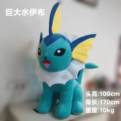 30/50CM Pokemon Plushies Umbreon Cartoon Anime Peluche Kawaii Ornament Stuffed Comfortable Soft Doll Children Toy Gift