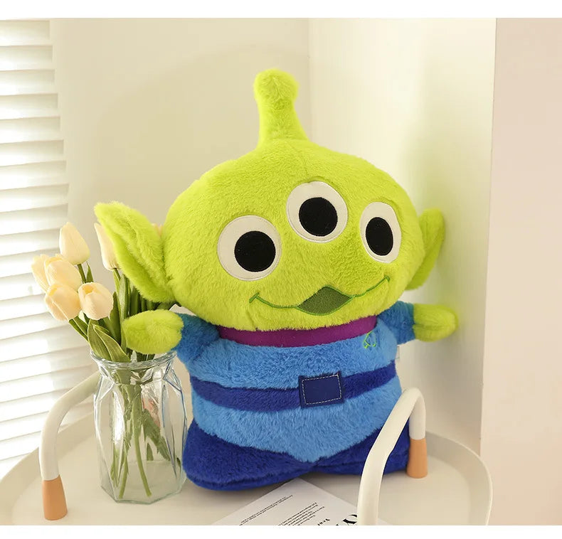 50/70/90cm Super Big Size Alien Disney Cartoon Anime Plush Stuffed Doll Cute Room Decorated Plushie Children Pillow Holiday Gift