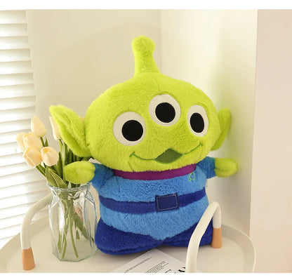 50/70/90cm Super Big Size Alien Disney Cartoon Anime Plush Stuffed Doll Cute Room Decorated Plushie Children Pillow Holiday Gift