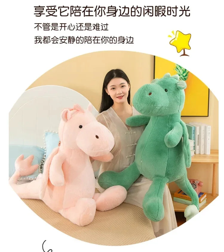 58cm Large Size Dinosaur Soft Gift Stuffed Animal Plush Kawaii Dino Plush Animal Toy Plush Toys Pillow Stuffed Soft Plushie