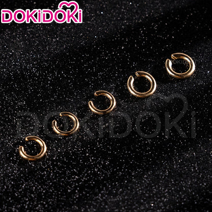 IN STOCK Rumii Miraa Zoeyy Cosplay Earrings DokiDoki Metal Headwear Earrings Rumii Headdress Halloween Cosplay Accessories