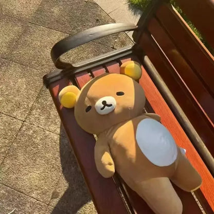 36-72cm Cute Cartoon Fatty Rilakkumas Plush Toy Doll Sleeping Hug Pillow Sofa Cushions Car Interior Decoration Holiday Gifts