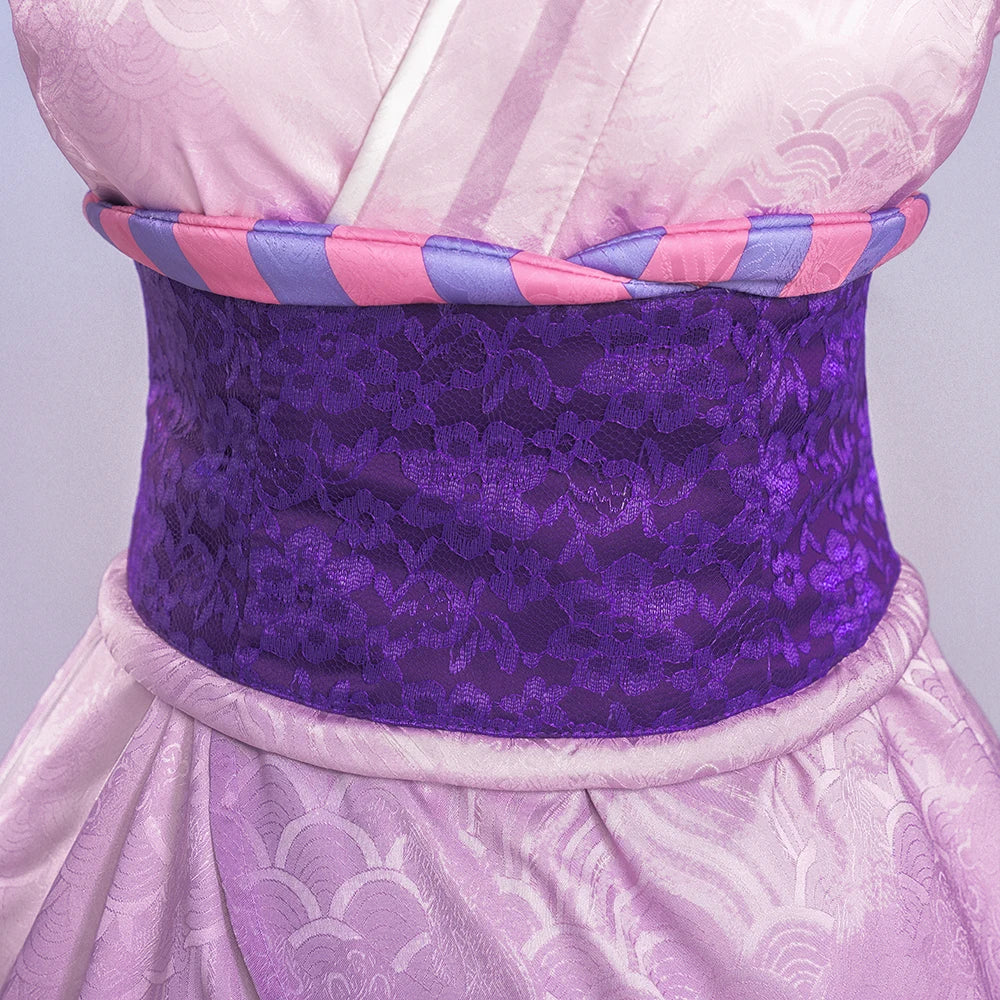 iCoser Genshin Impact Yumemizuki Mizuki Cosplay Costume Wig Dress Headwear Tail Natlan Halloween Party for Women Girls Cos Props