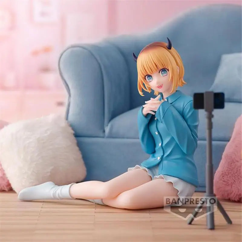 Original In Stock BANPRESTO relax time I pushed the kids  MEMcho Arima Kana Hoshino Ruby Figure anime model figure boxed toy