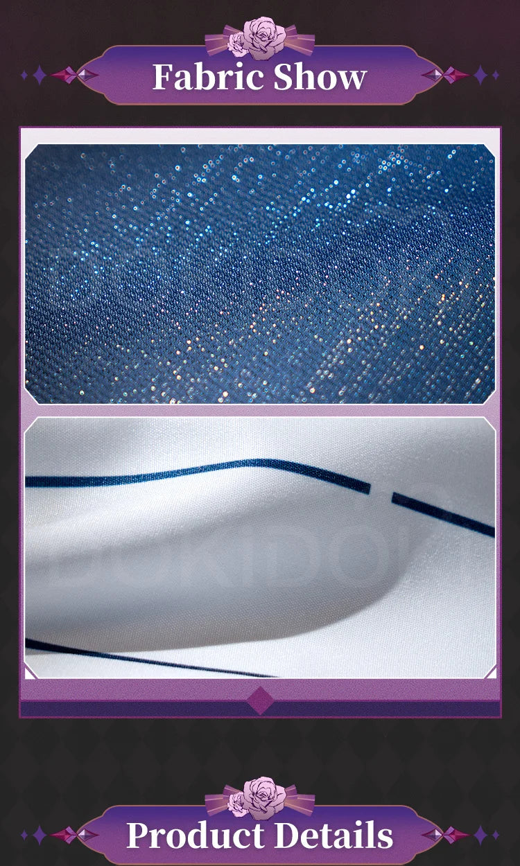 IN STOCK Nikki Cosplay Costume Game Infinity Nikki【S-3XL】DokiDoki-R Women Cute Lolita Dress Floral Memory Plus Size