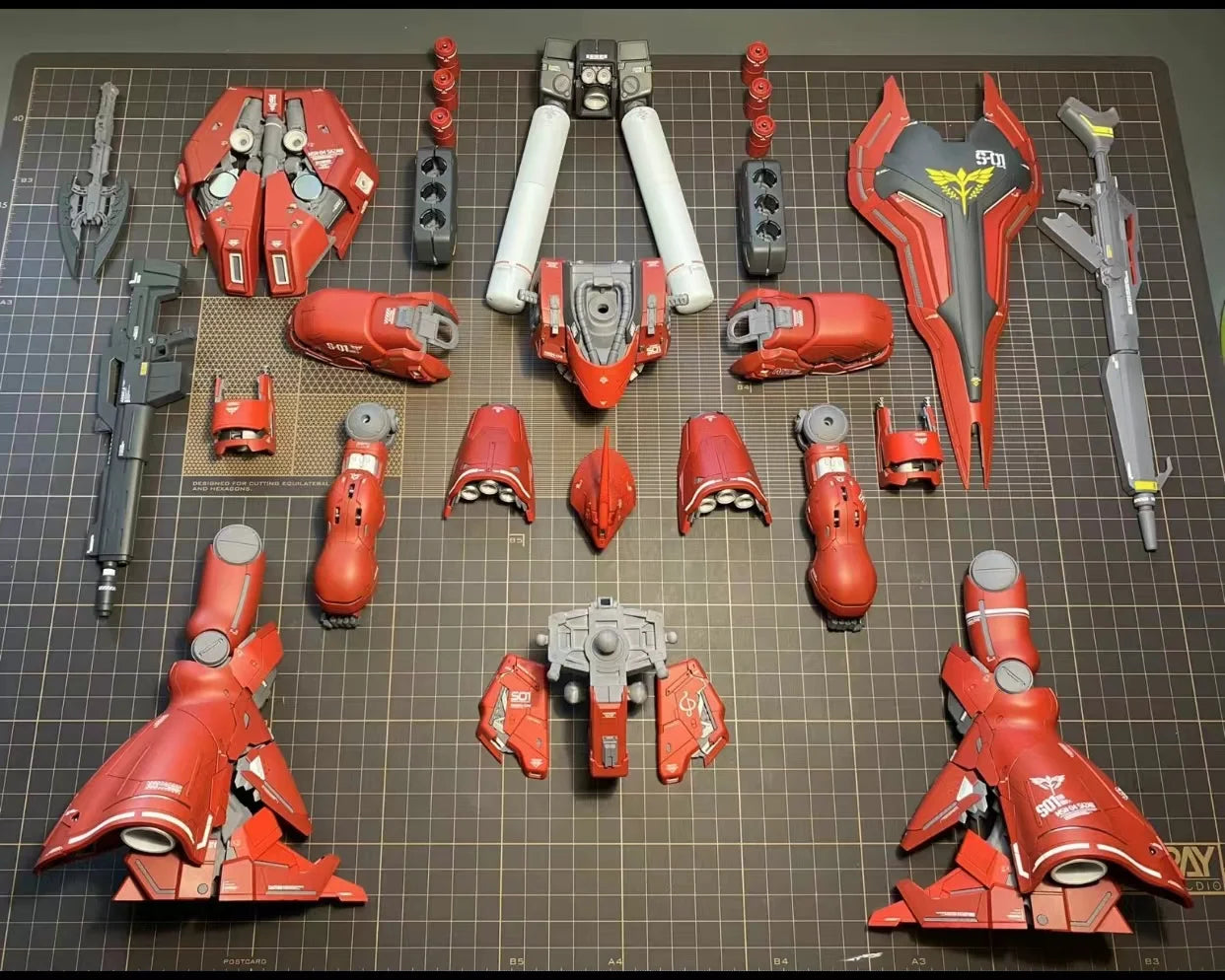 In Stock DABAN 6631 SAZABI Ver.Ka MG 1/100 Assembly Model Kit Action Figures Plastic Model Kits Robot Collection Kids Toy