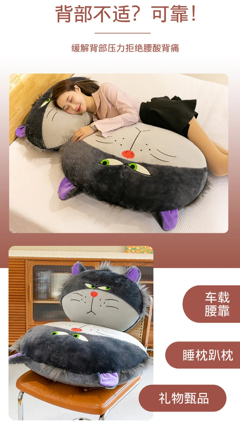 Disney Lucifer Cat Figure Doll Cartoon Anime Plush Toy Netflix Cinderella Villain Cat Doll Birthday Girls Disney Gift Plush Toy