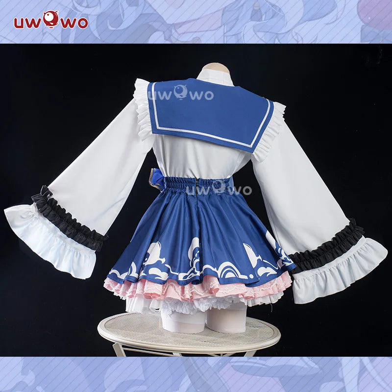 LAST BATCH UWOWO Genshin Impact Fanart Furina Chinese Style Lolita Dress Cosplay Costume