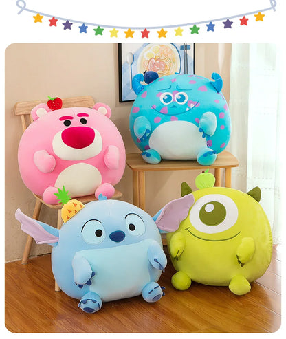 30/40/55cm Big Size Disney Alien Lotso Anime Plush Stuffed Doll Kawaii Room Decor Plush Children's Pillow Holiday Gift