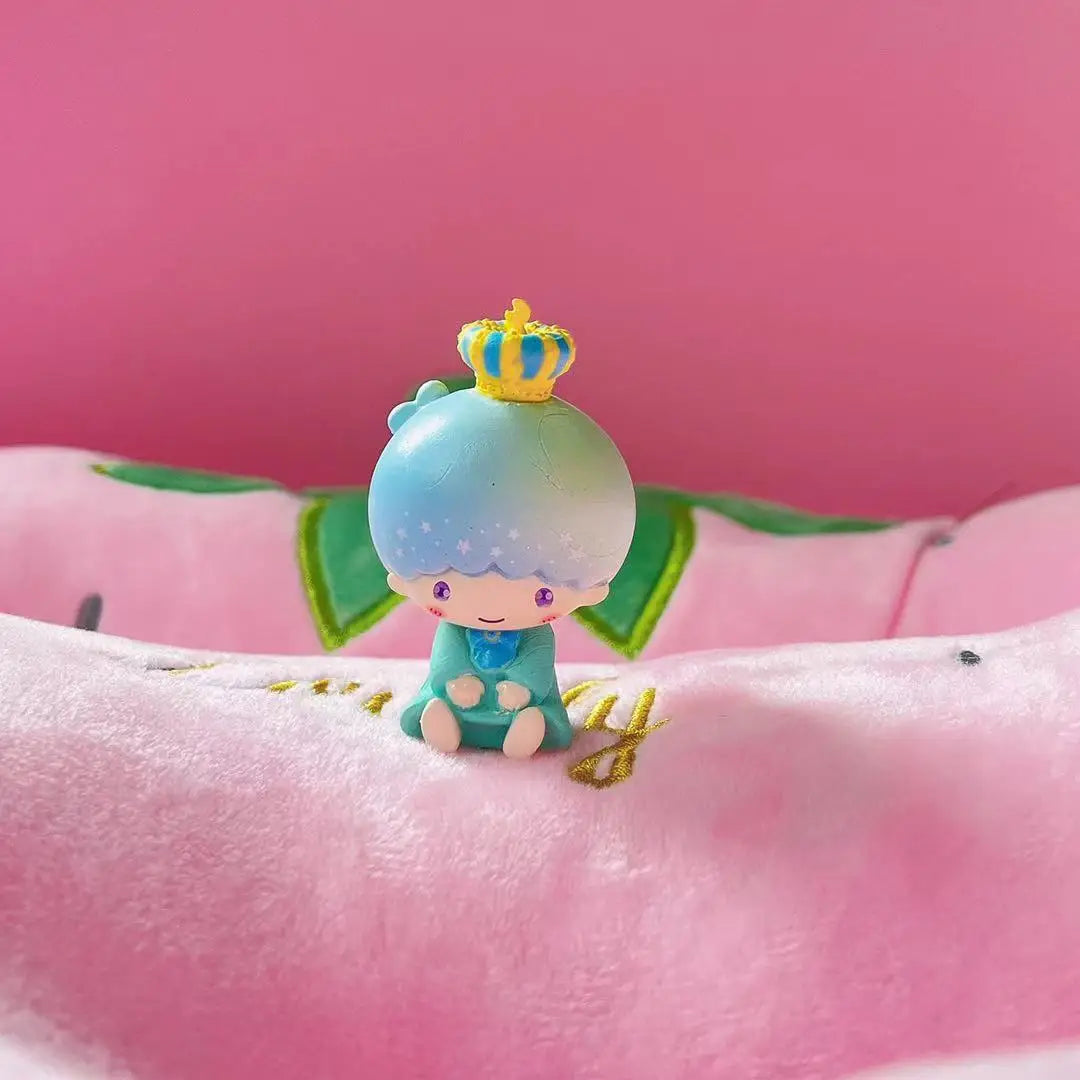 6Pcs/Set Sanrio Toys My Melody Kuromi Anime Figures Cinnamoroll Kawaii Doll Cute Action figure Christmas Gifts for Children