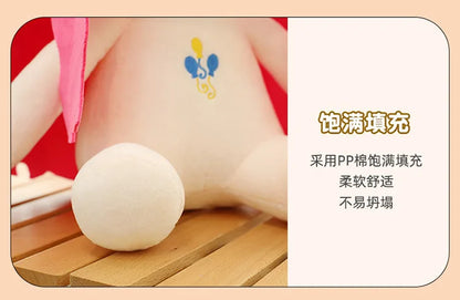 Kawaii 30/40/50cm  Movie Peripheral Cute Colorful Pony Cotton Doll Plush Toy Girl Soothing Sleep Pillow Birthday Gift Girl Doll