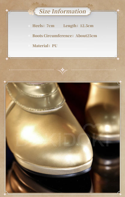 IN STOCK Cipher The Herta Aglaea Sunday Robin Aventurine Cerydra Shoes Cosplay Game Honkai: Star Rail DokiDoki-SR HSR