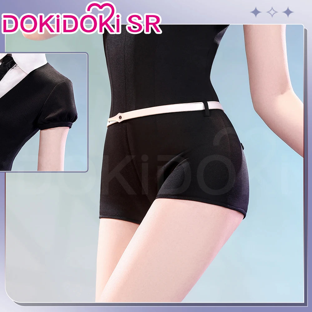 IN STOCK Phosphophylli/Cinnabar/Diamond Cosplay Costume Anime Land of the Lustrous Cosplay DokiDoki-SR Women Black Uniform