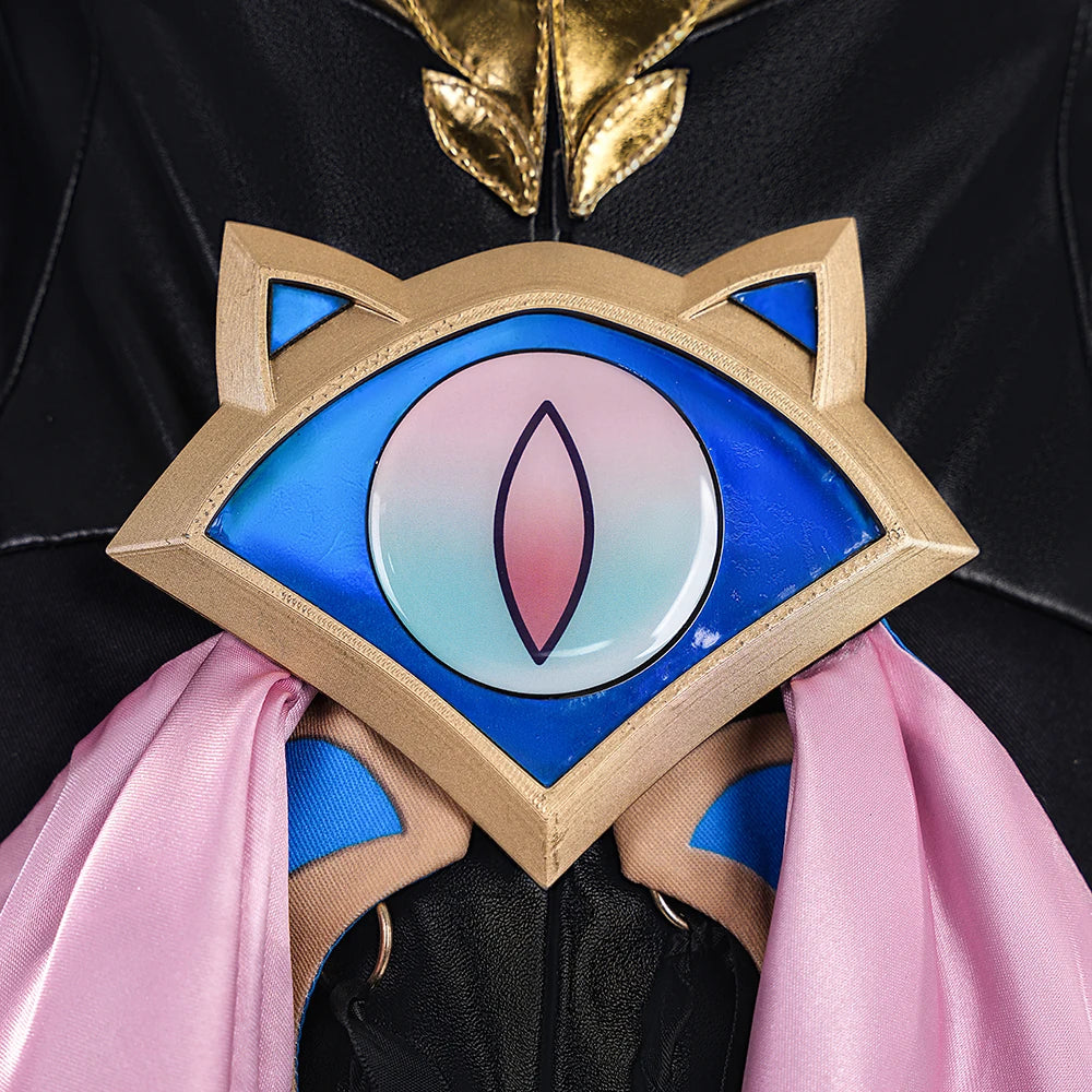 Honkai Star Rail Cipher Cosplay Costume Wig Uniform Jumpsuit Cifera Leggings Tail Props Halloween Party for Women Girls Carnival