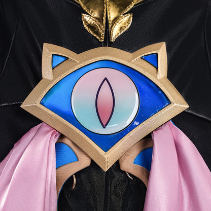 Honkai Star Rail Cipher Cosplay Costume Wig Uniform Jumpsuit Cifera Leggings Tail Props Halloween Party for Women Girls Carnival
