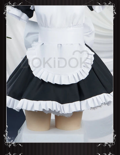 Gotou Hitori Cosplay Anime Bocchi the Rock! 【S-2XL】DokiDoki Cute Maid Uniform Dress Gotou Hitori Women Cosplay Costume Plus Size