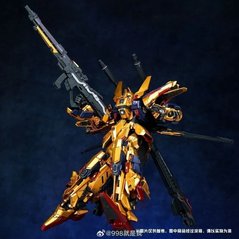 【IN STOCK】SHENMA Model MG Golden Samurai Full Armor Form Alloy Frame Assembly Model Kit Anime Mecha Action Figure Collectible