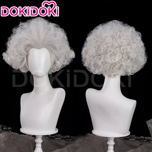 Ishaa Ekkoo Maddiee Aniviaa LeBlancc Cosplay Wig Game Anime DokiDoki Women Men Short Hair Ishaa Cosplay Free Wig Cap